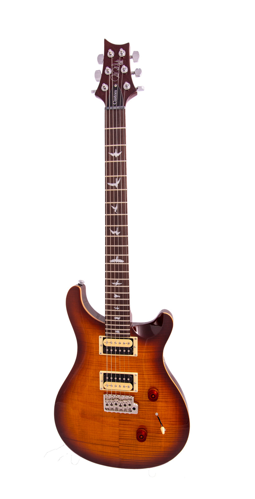 Se Custom 24 Model Gtr H-H Birds Tobacco Sb
