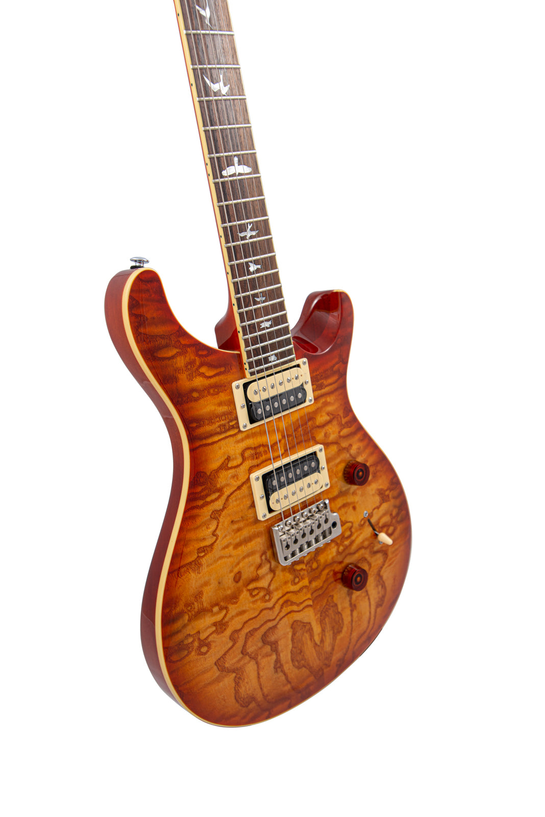 PRS SE Custom 24 Exotic Burled Ash Electric Guitar
