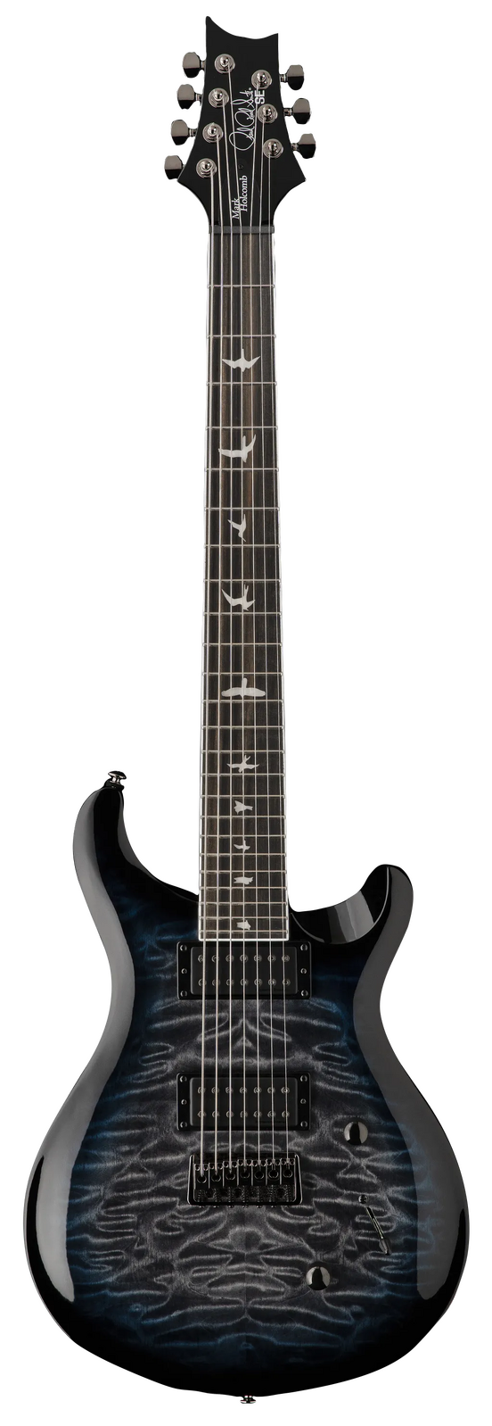 PRS SE Mark Holcomb 7 Electric in Holcomb Blue Burst