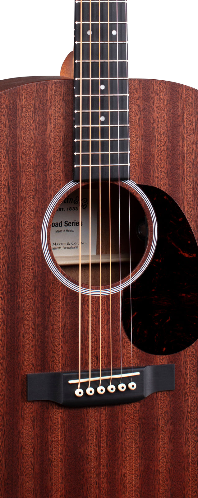 Martin D-10E Sapele: Road Series Dreadnought W/Pick-Up