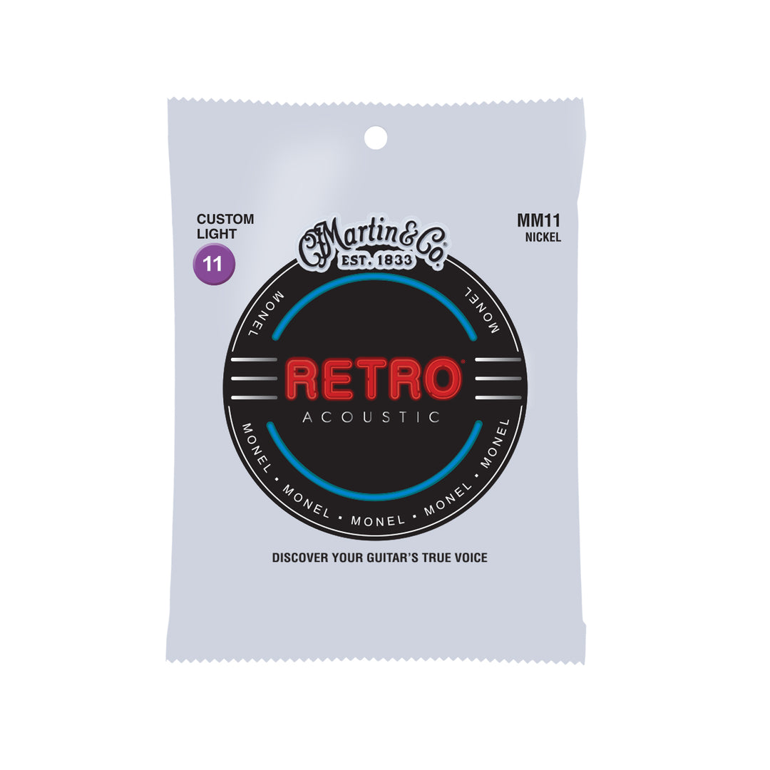 Retro Strings Custom Light Monel 11/52