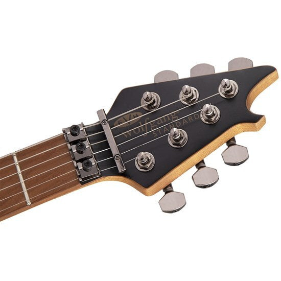 EVH Wolfgang WG STD Quilted Maple Trans Amber Electric Guitar