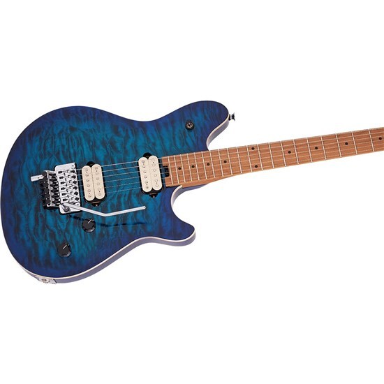 EVH Wolfgang WG Spc Quilted Maple Chlorine Burst Electric Guitar