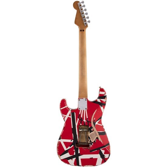 EVH Striped Series Frankie R/B/W Relic Electric Guitar