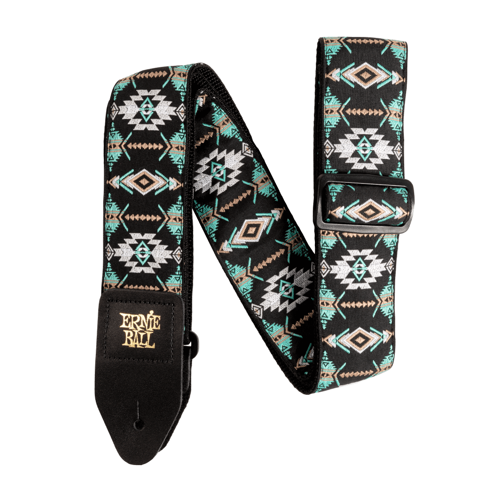 Ernie Ball Classic Jacquard Guitar Strap - Southwestern Turquoise