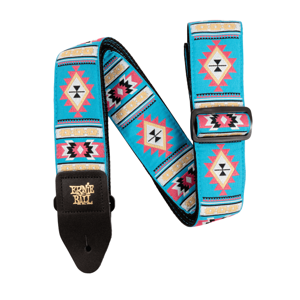 Ernie Ball Classic Jacquard Guitar Strap - Sedona Blue