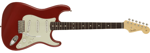 Fender Made In Japan Traditional 60's Stratocaster, Aged Dakota Red