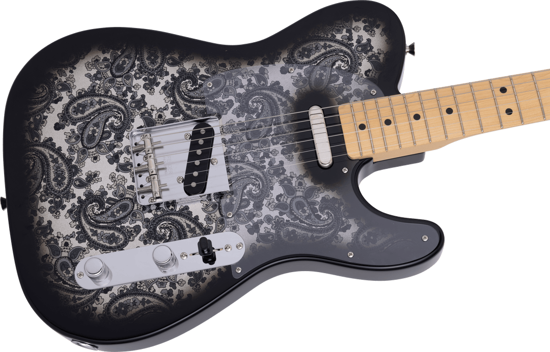 Fender Made in Japan Limited Telecaster®, Maple Fingerboard, Black Paisley