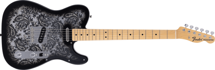 Fender Made in Japan Limited Telecaster®, Maple Fingerboard, Black Paisley
