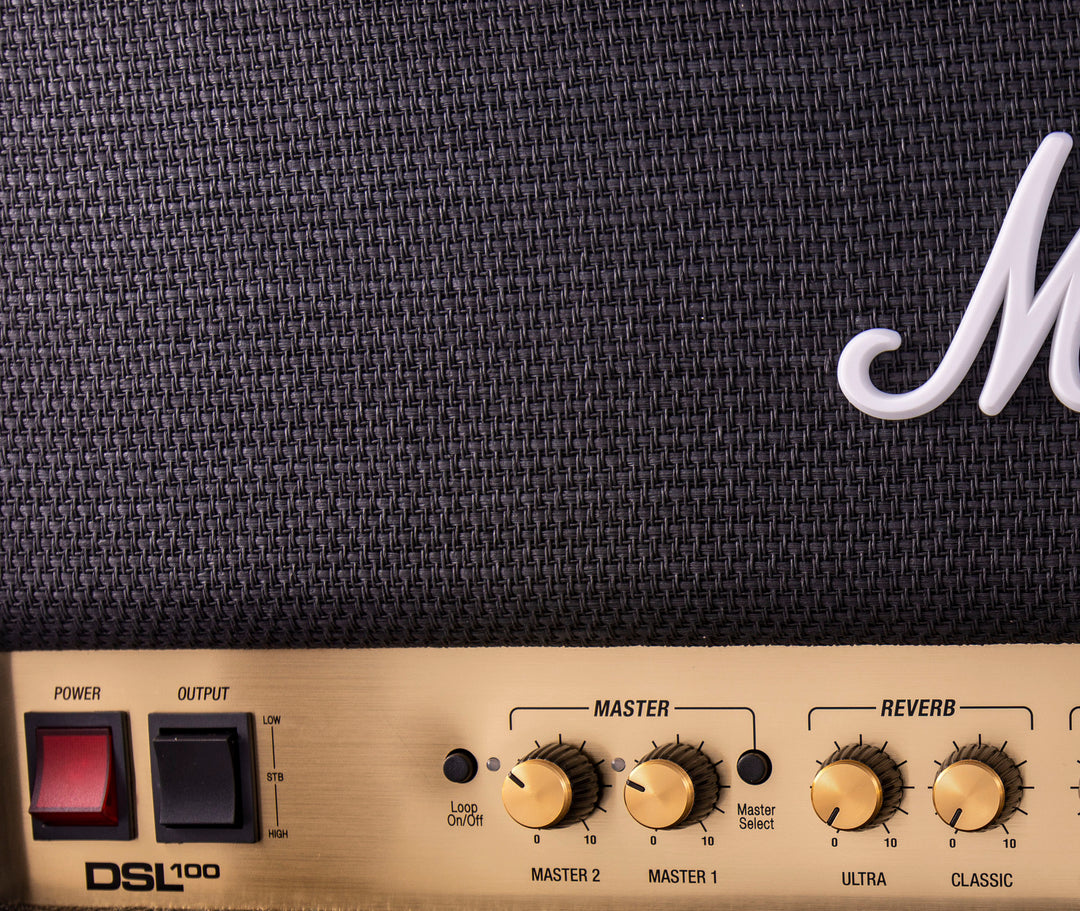 Marshall 100 Watt Gtr Amp Valve Head 2 Ch Dsl100H