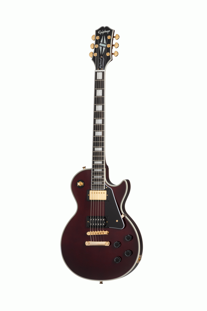 Epiphone Jerry Cantrell Les Paul Custom in Wine Red