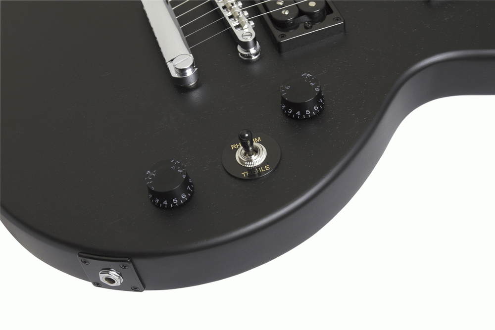 The Epiphone Les Paul Special Satin E1 Ebony