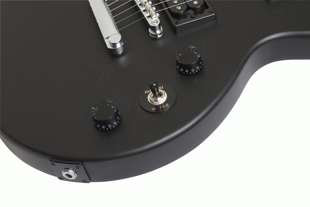 The Epiphone Les Paul Special Satin E1 Ebony