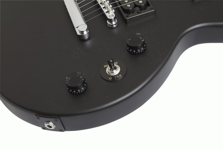 The Epiphone Les Paul Special Satin E1 Ebony