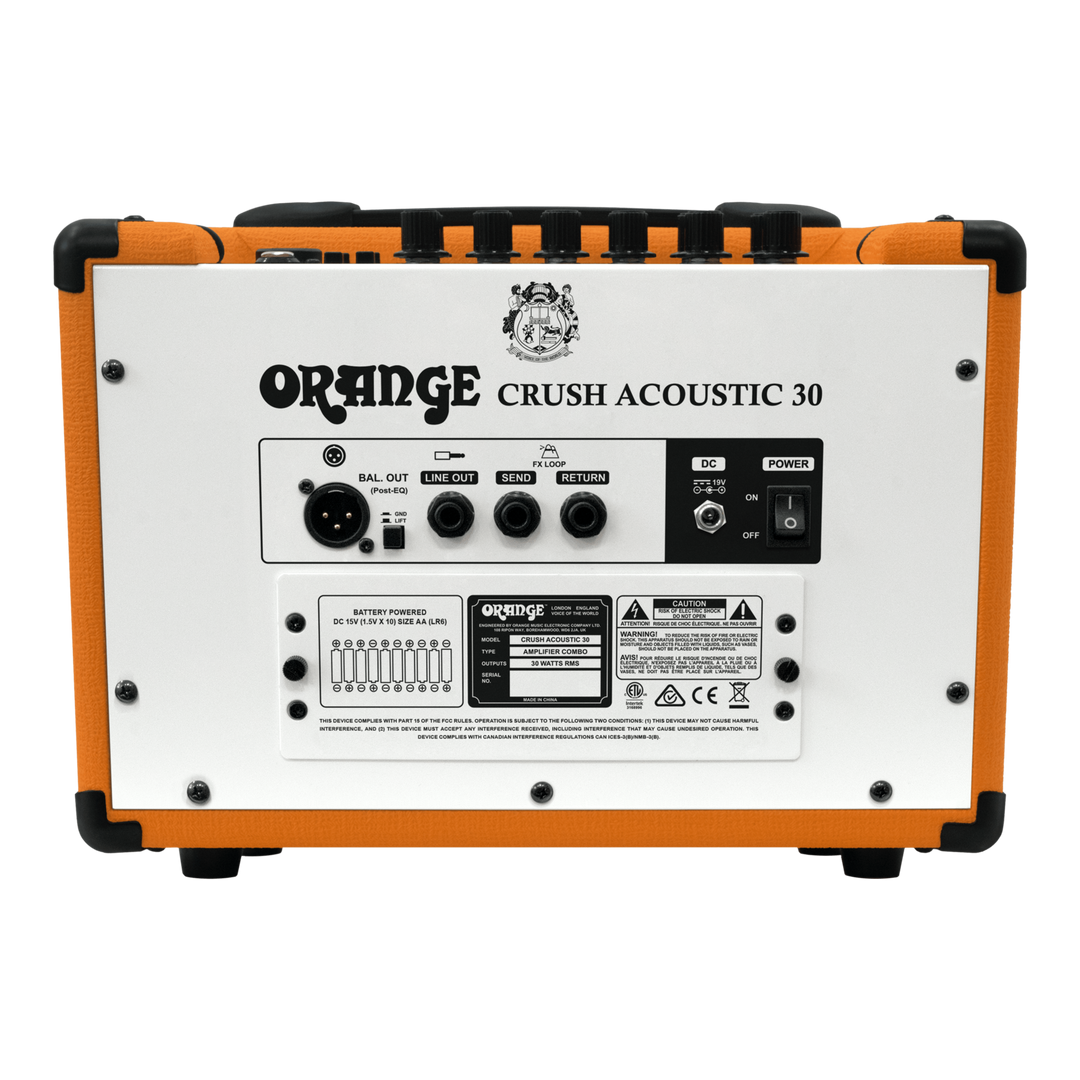 Orange Crush Acoustic 30 Watt Twin Channel Amp