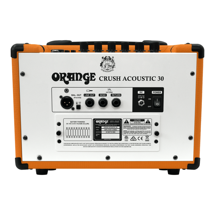 Orange Crush Acoustic 30 Watt Twin Channel Amp