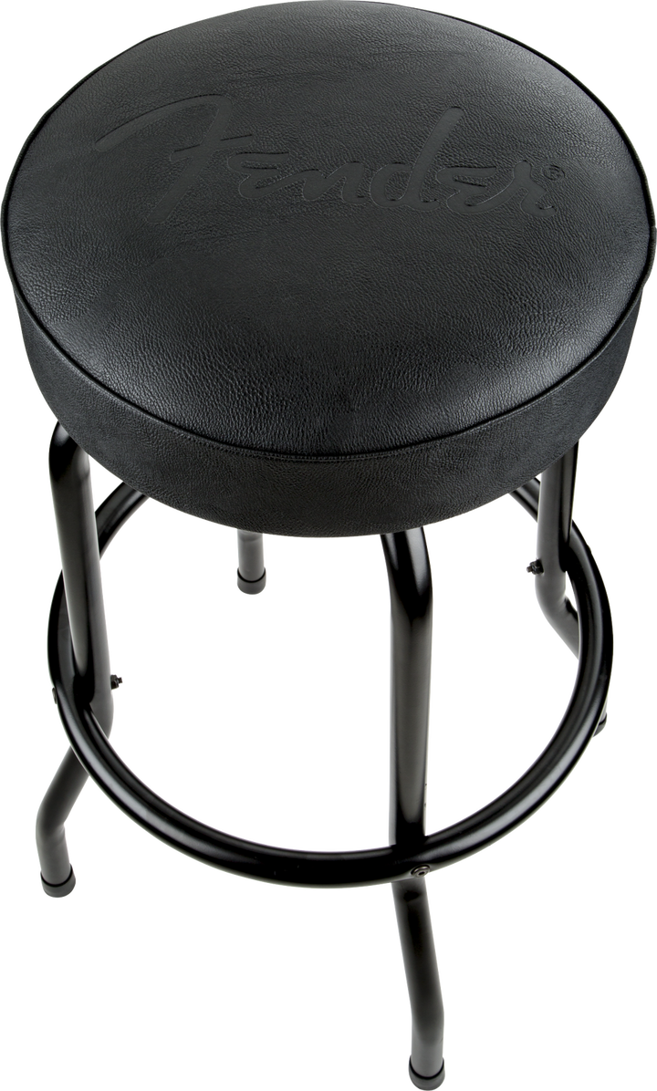 Fender Embossed Black Logo Bar Stool 30"