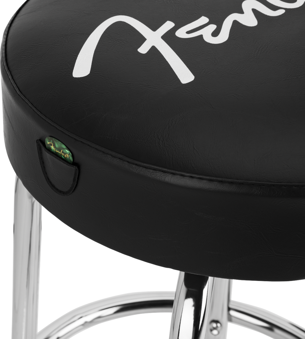 Fender Spaghetti Logo Pick Pouch Bar Stool 30"