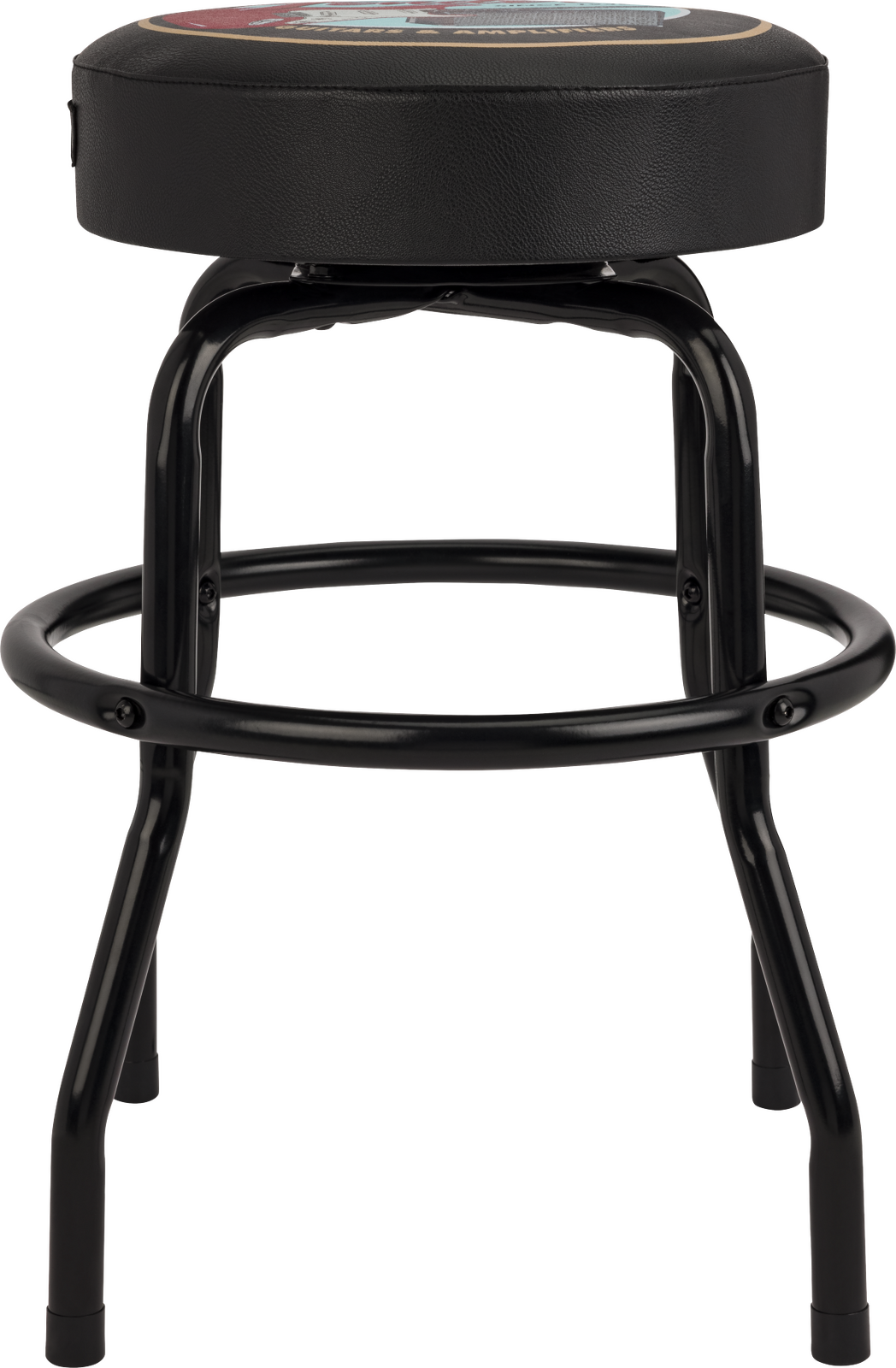 Fender® Guitars & Amps Pick Pouch Barstool, Black