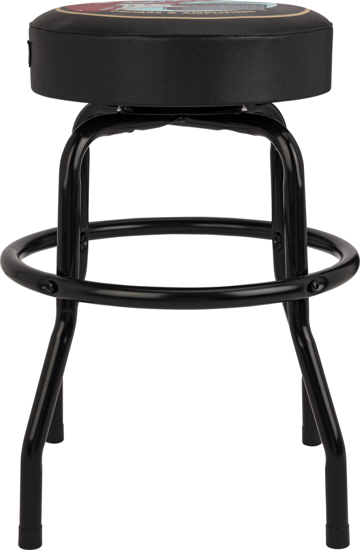 Fender® Guitars & Amps Pick Pouch Barstool, Black