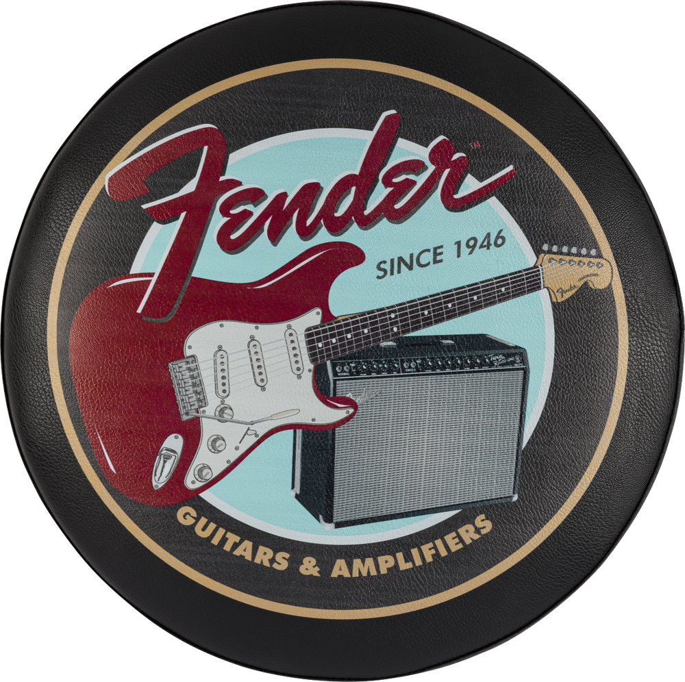 Fender Guitars & Amps Pick Pouch Bar Stool 30"