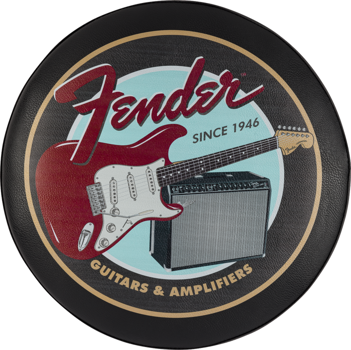 Fender Guitars & Amps Pick Pouch Bar Stool 30"