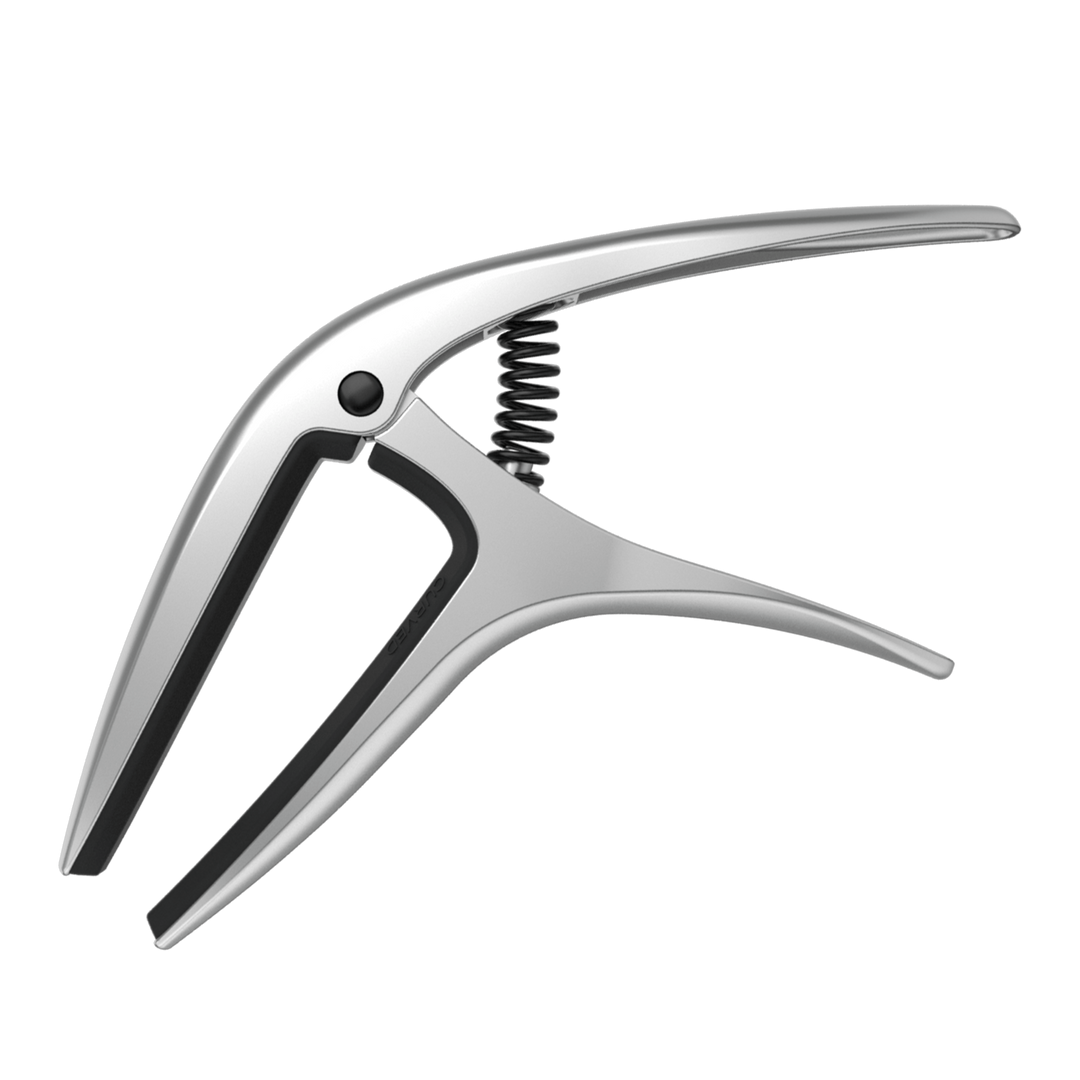 Ernie Ball Axis Capo - Classic and Steel String in Silver