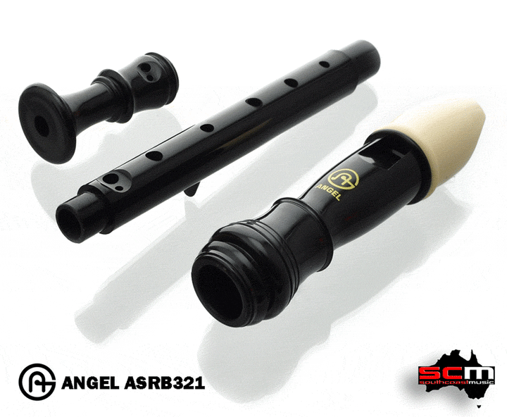 Angel A321 3-Piece Deluxe Descant / Soprano Recorder