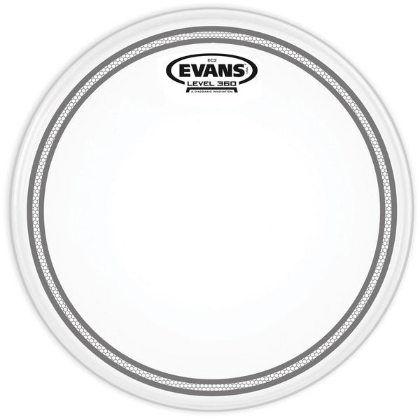 Evans 12 Inch EC2S Frosted Drum Head