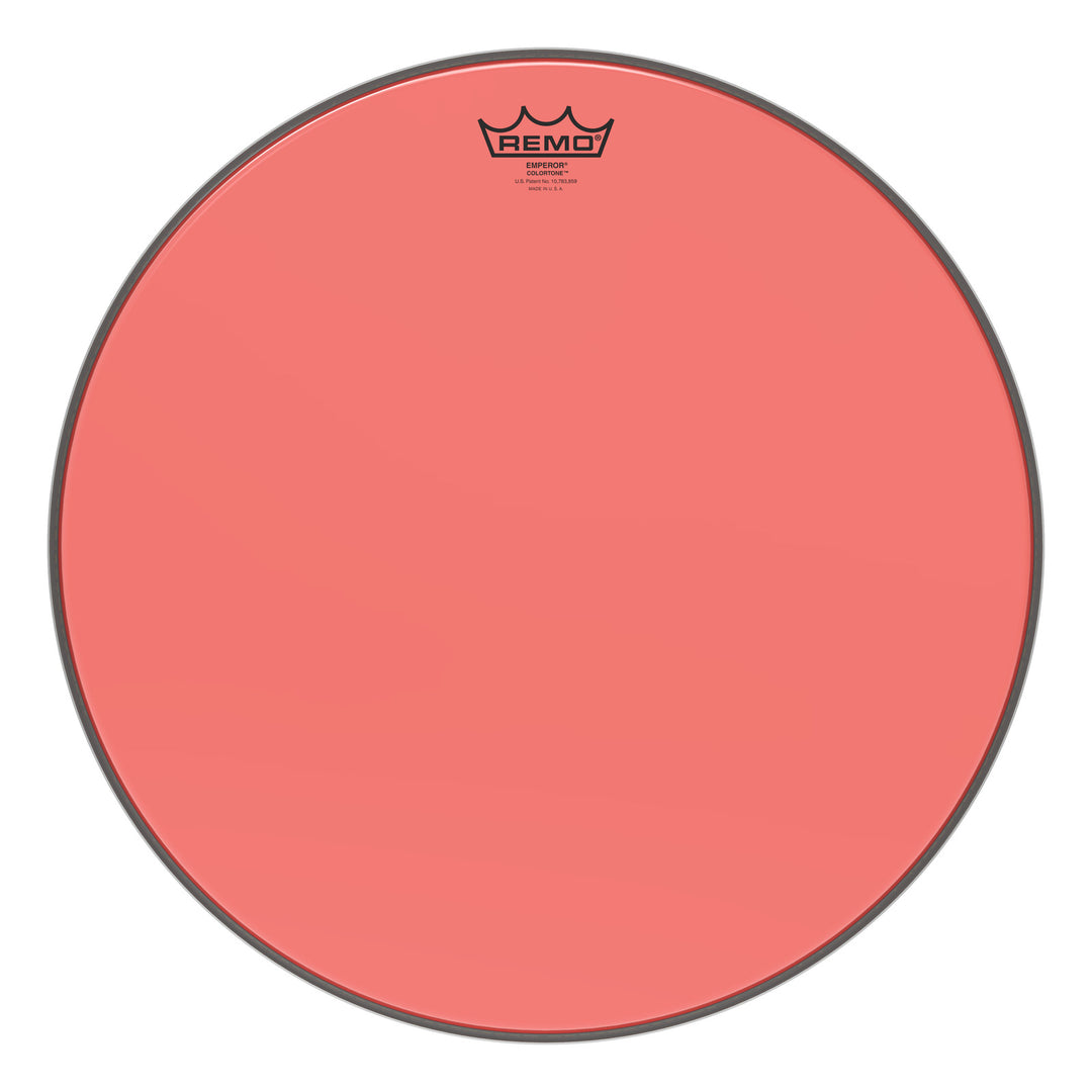 Emperor® Colortone™ Red Drumhead, 16"