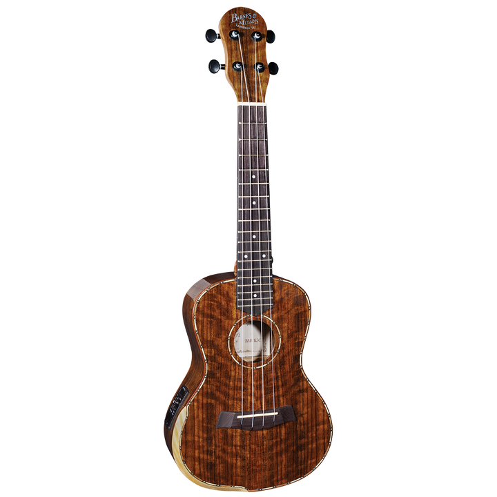 Barnes & Mullins BMUK5CE Concert Walnut Ukulele with Pickup