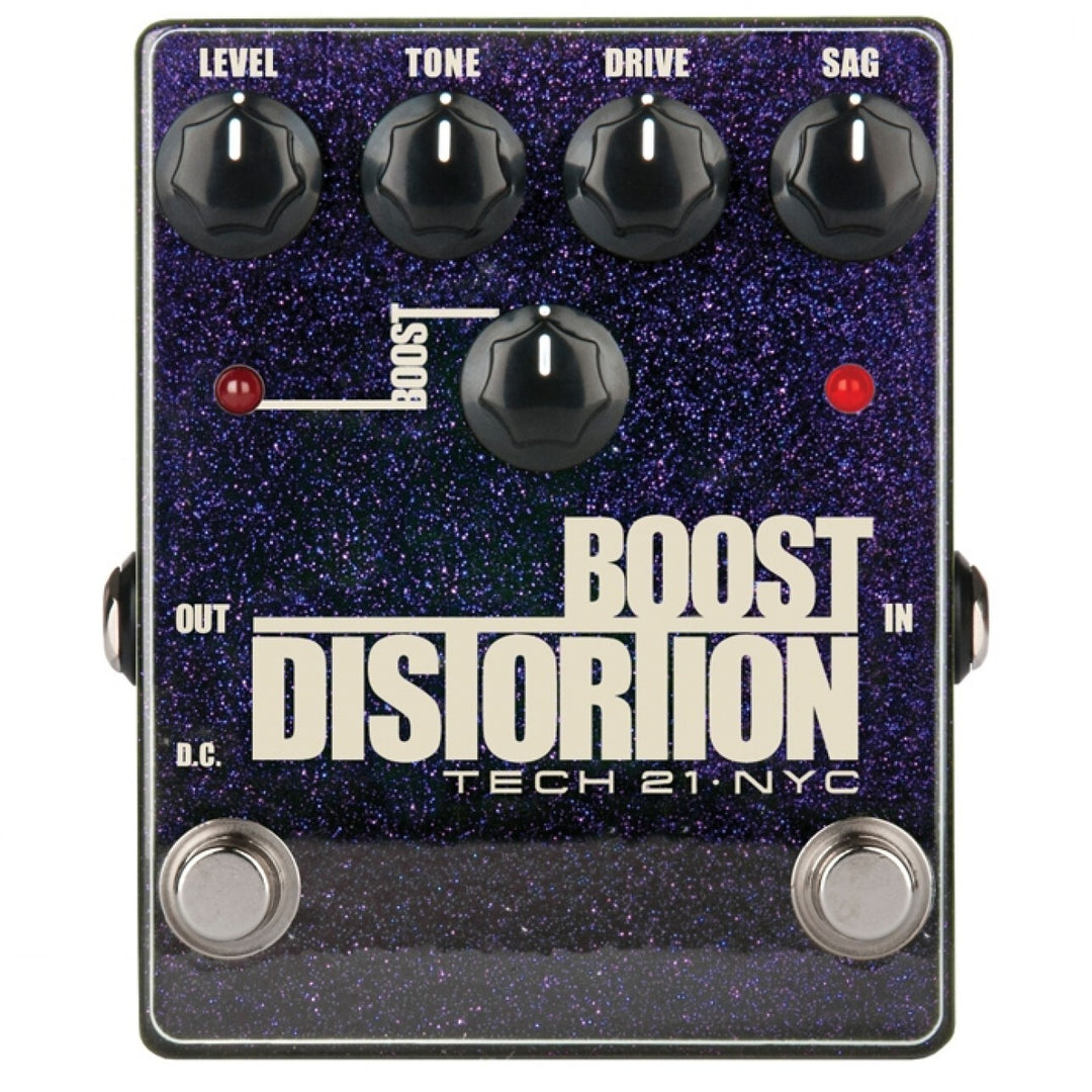 Tech 21 Boost Distortion pedal