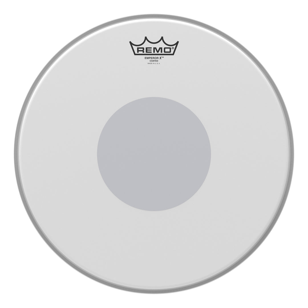 Emperor® X Coated Snare Drumhead - Bottom Black Dot™, 14"