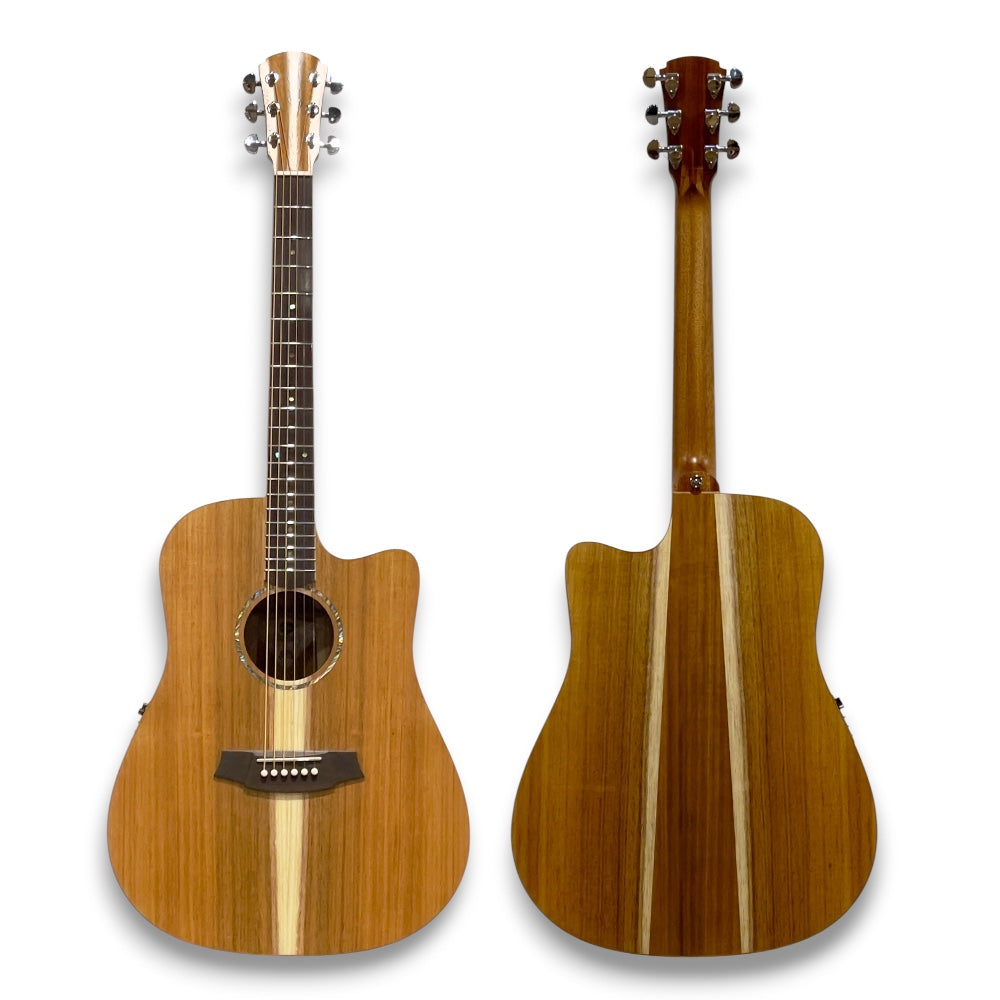 Cole Clark Studio FL1EC Acoustic Electric Guitar - Blackwood Blackwood
