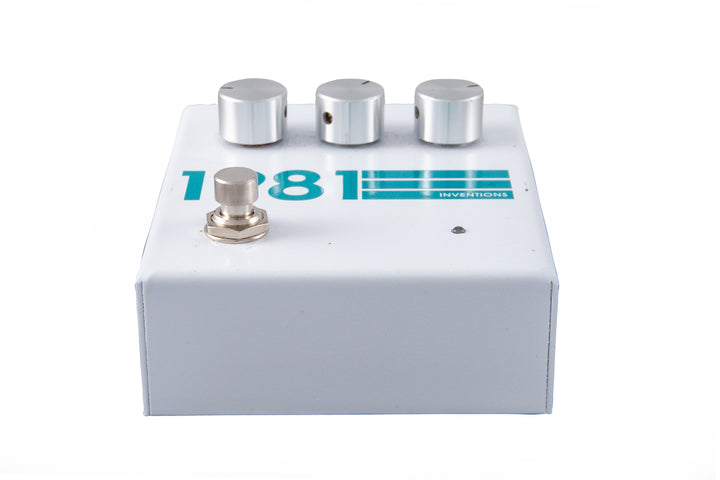 1981 Inventions Drive Pedal - White & Teal