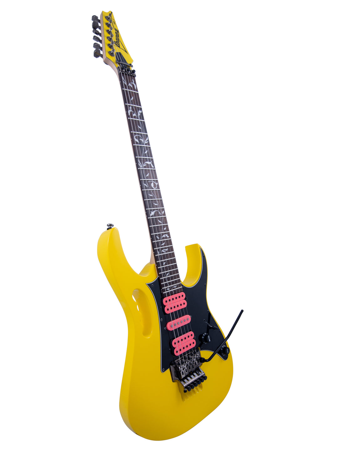 Ibanez Jem Jr Steve Vai Signature Electric Guitar in Yellow