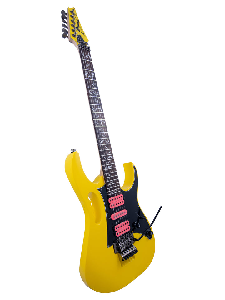 Ibanez Jem Jr Steve Vai Signature Electric Guitar in Yellow