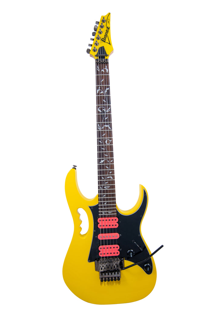 Ibanez Jem Jr Steve Vai Signature Electric Guitar in Yellow