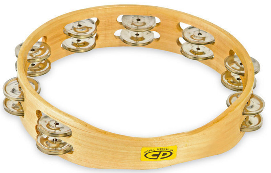 Cp Wd Nohead Dbl Row 10Inch Tambourine