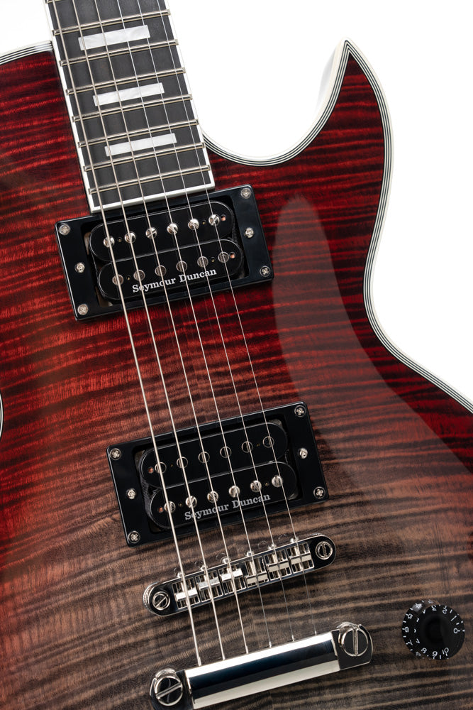 Cort Classic Rock CR300 Deluxe Lava Burst Electric Guitar