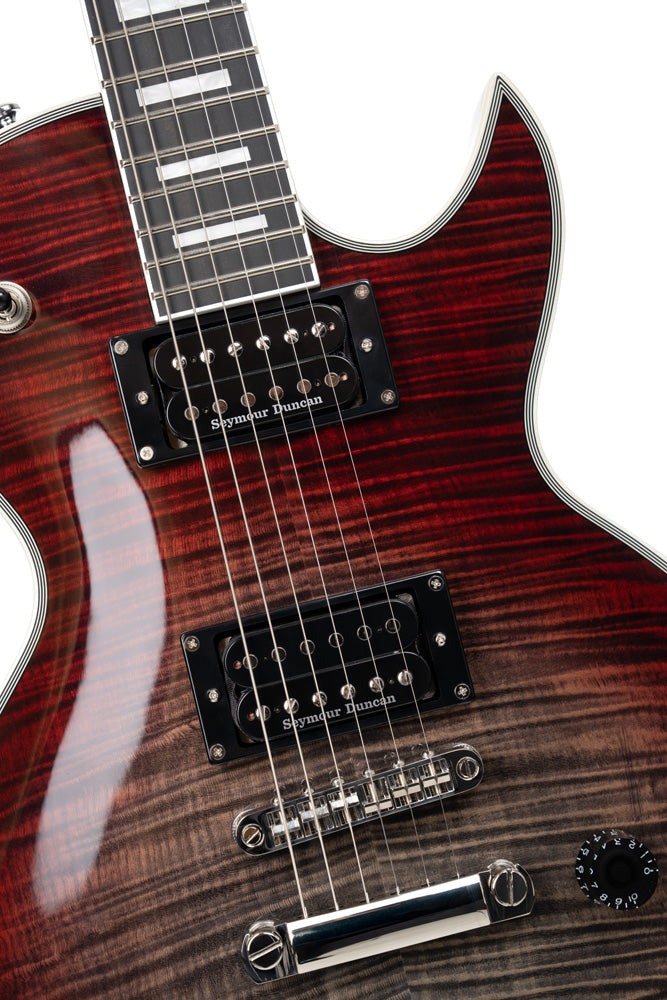 Cort Classic Rock CR300 Deluxe Lava Burst Electric Guitar