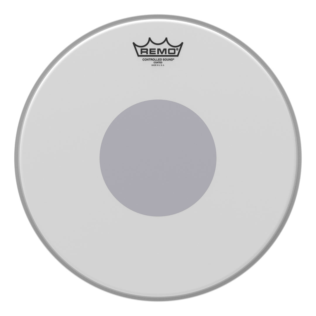 Controlled Sound® Coated Black Dot™ Drumhead - Bottom Black Dot™, 14"