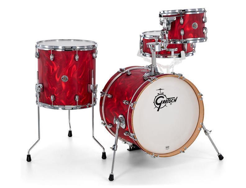 Gretsch CC4 Catalina Club 4pc Red Satin Flame