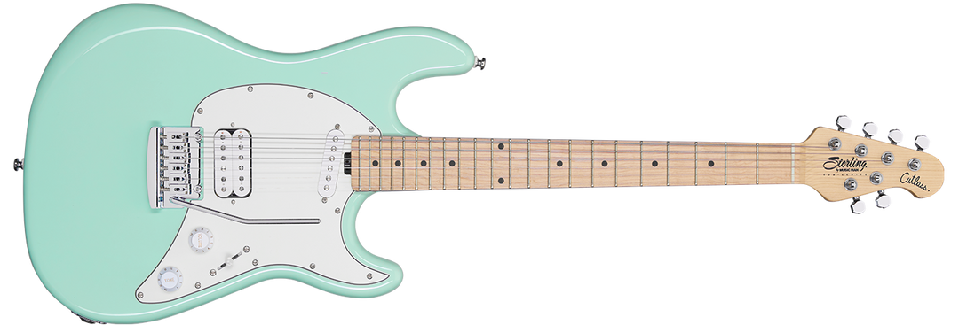 Sterling by Music Man Cutlass Short Scale in Mint Green