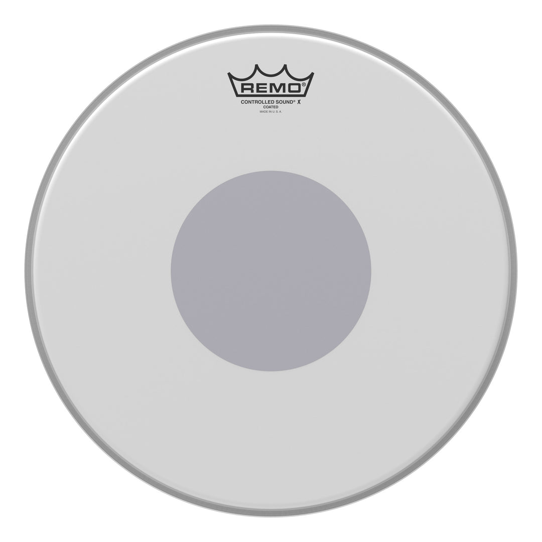 Controlled Sound® X Coated Black Dot™ Snare Drumhead - Bottom Black Dot™, 14"