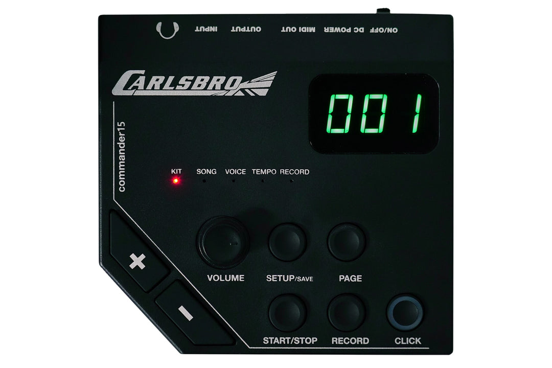 Carlsbro CSD15M  8 PIECE MESH HEAD ELECTRONIC DRUM KIT