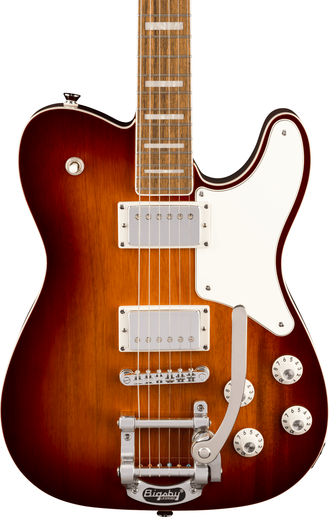 PARANORMAL TROUBLEMAKER TELECASTER® DELUXE BIGSBY® - HONEY BURST