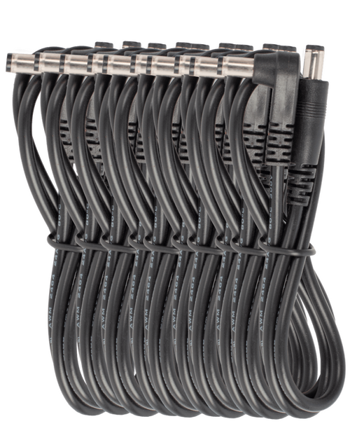 Carson Powerplay 60cm Power Patch Cables - 10 Pack