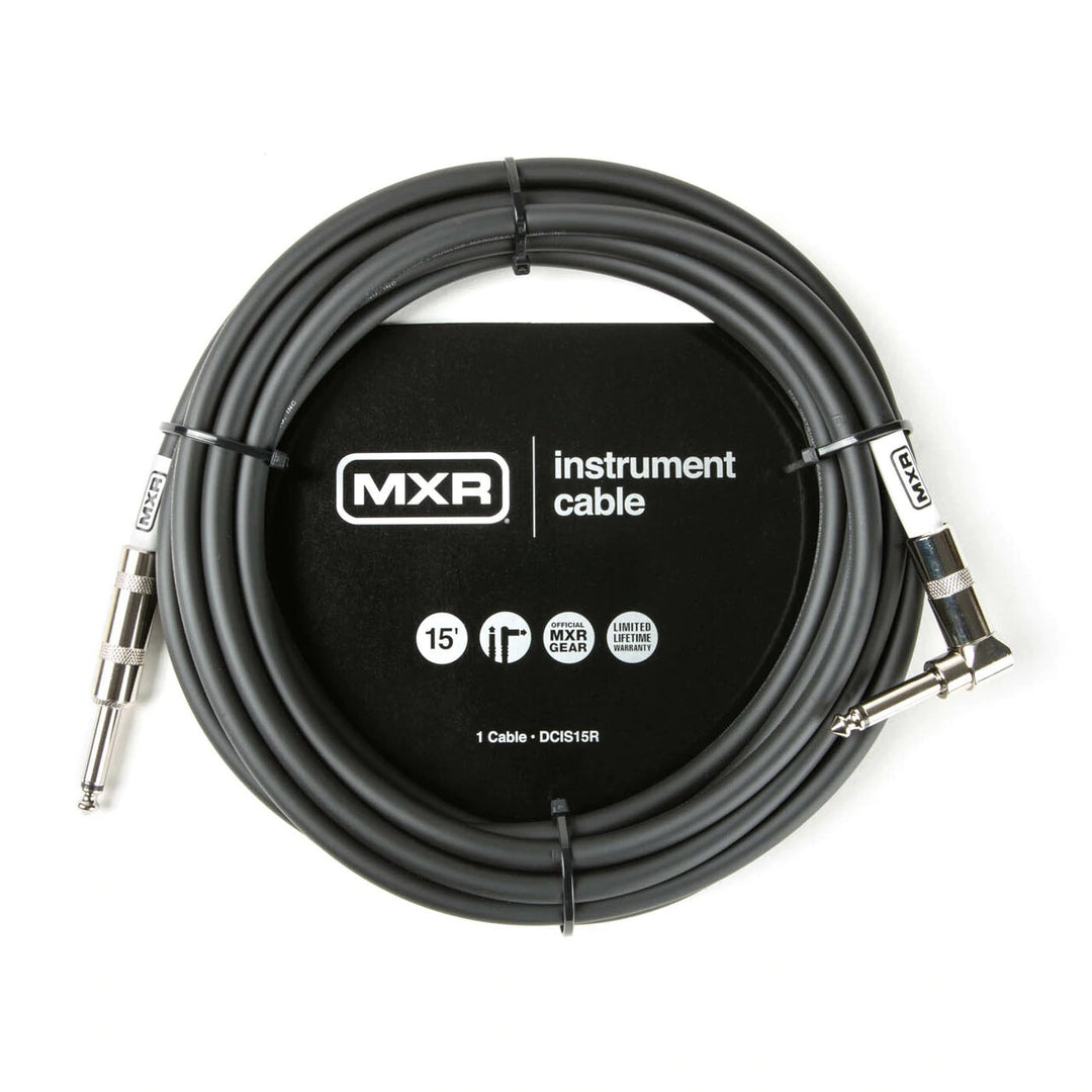 MXR 15' Instrument Cable R/Angle 