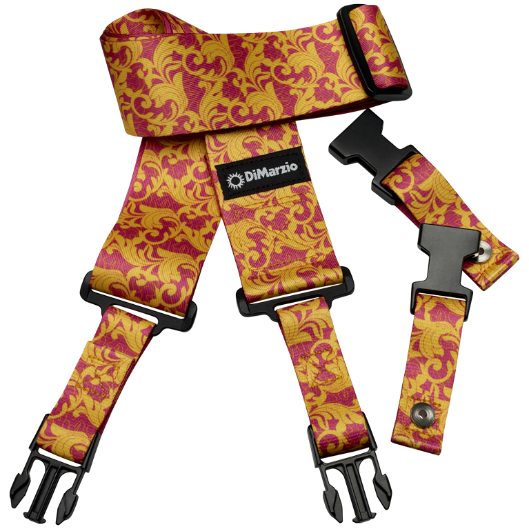Dimarzio Utopia Cliplock Strap Pink